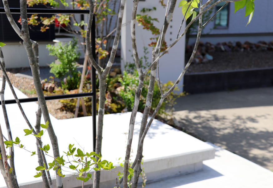 掛川市の造園・外構　そよ風ガーデン　施工事例１４